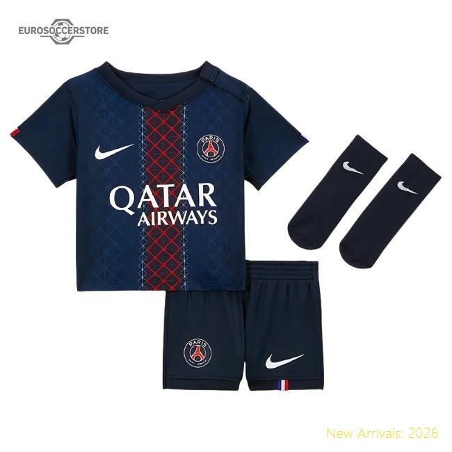 Premium Premium 2025-2026 Psg Home Baby Kit (Zaire Emery 33)