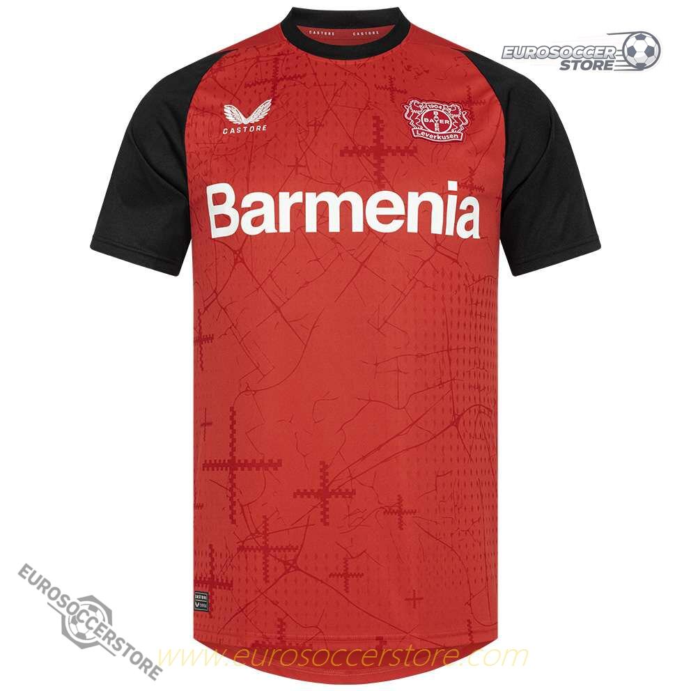 Bayer 04 Leverkusen's Home Football Jersey for the 24-25 Season