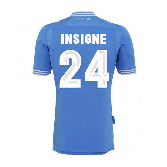 13-14 Napoli 24 Insigne Home Jersey Shirt - Official Replica 2195