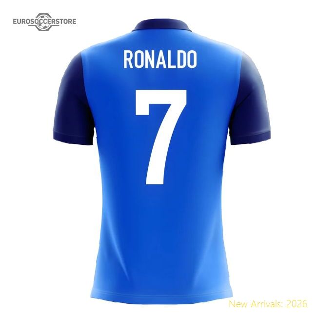 Ronaldo Portugal Premium Jersey (2025-2026) Trendy Timeless