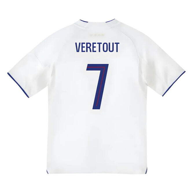 2025-2026 Olympique Lyon Home Shirt (Kids) (Veretout 7)