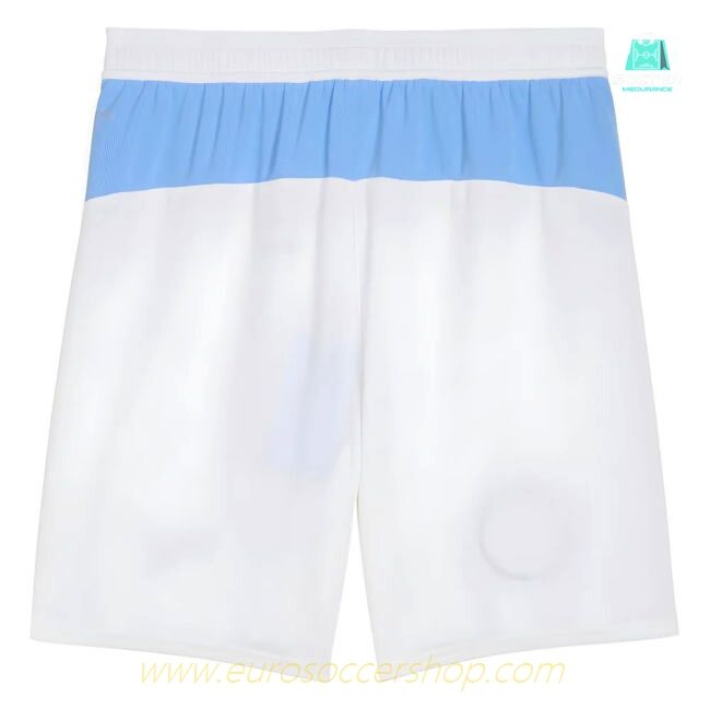 2025-2026 Man City Home Shorts (White)