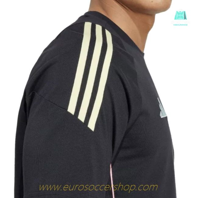 2025-2026 Juventus Training Tee (Black) (Vlahovic 9)