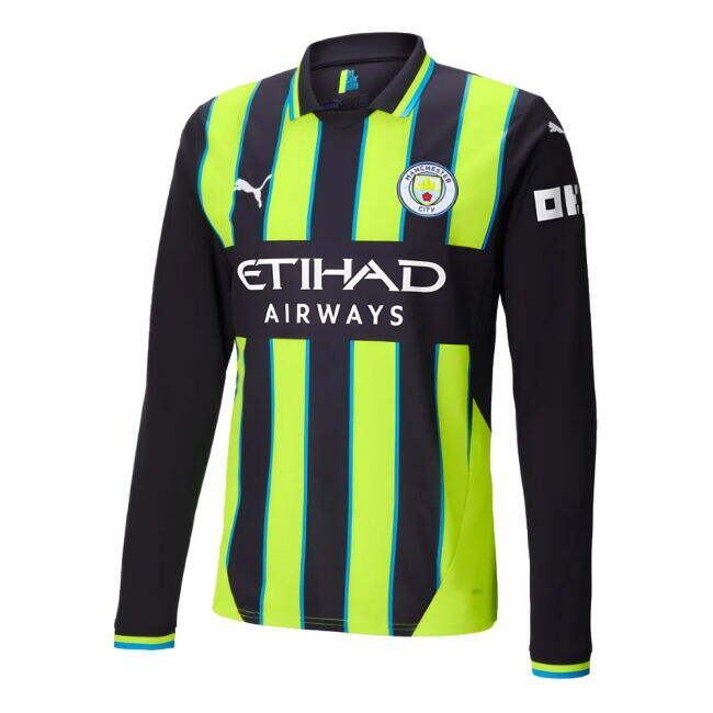 Man City Soccer Jerseys Stylish Away Jersey 2024-2025