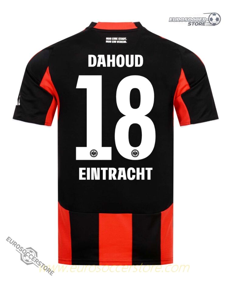 Eintracht Frankfurt 25-26 Season Home DAHOUD 18 Jersey
