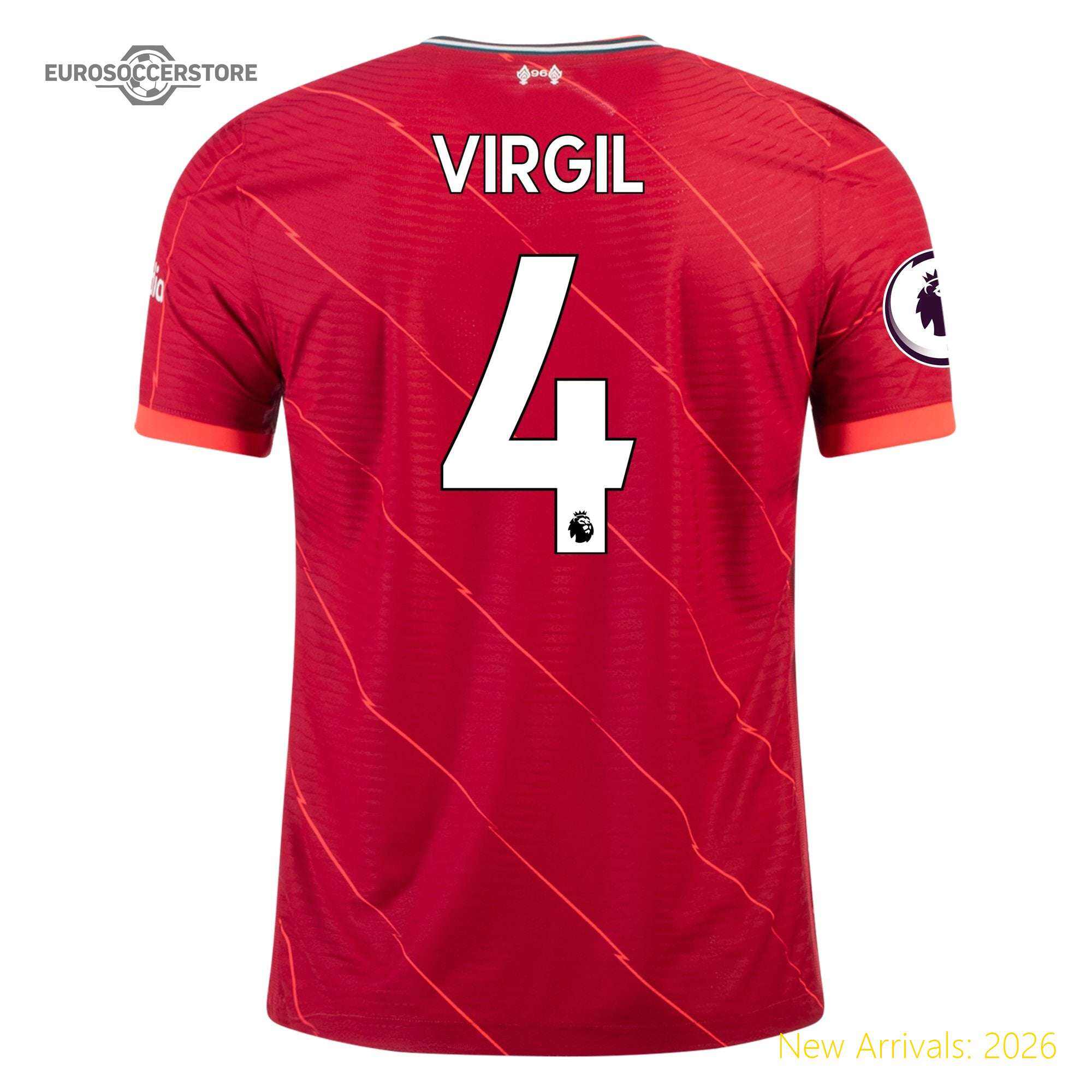 Officially Licensed Adult Liv Virgil Home Official Jersey 2021