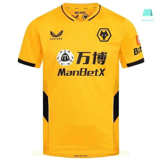 2021-2022 Wolves Home Shirt (Your Name)