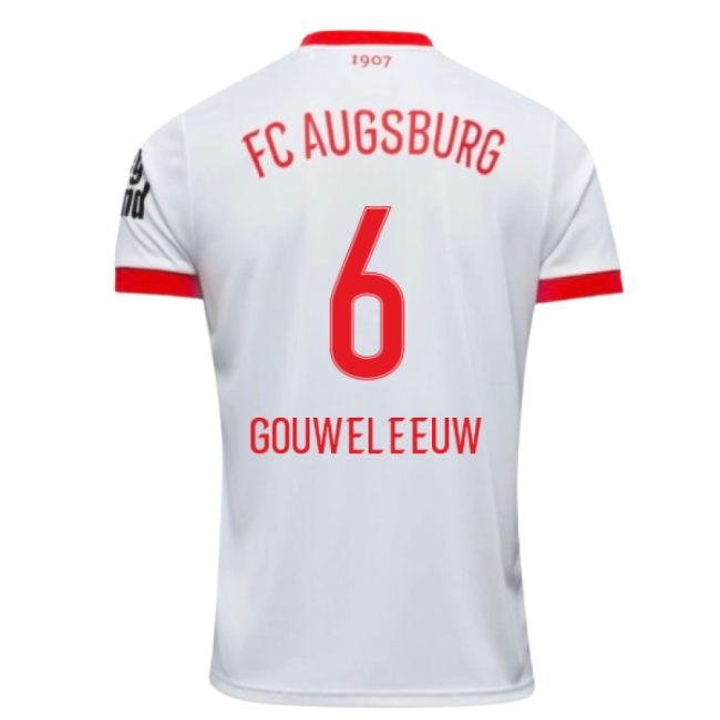 2025-2026 Augsburg Football Club Home Shirt (Gouweleeuw 6)