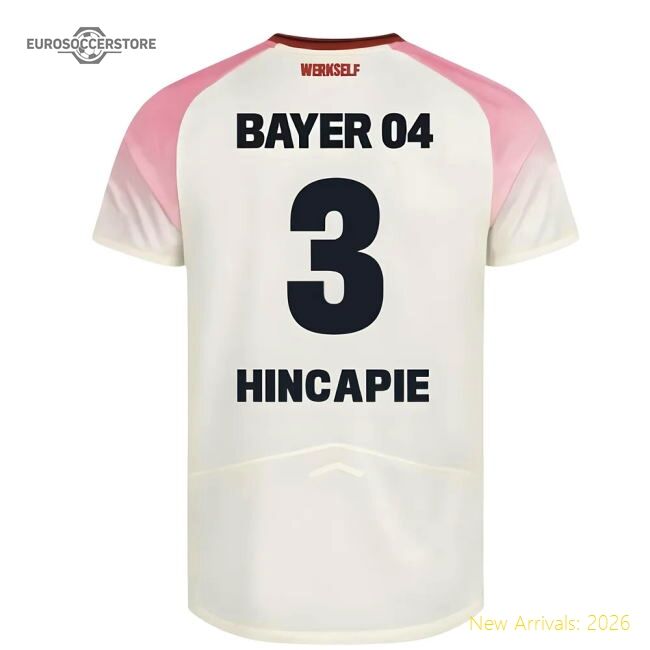 2025-2026 Bayer Leverkusen Away Jersey (kids) (hincapie 3)