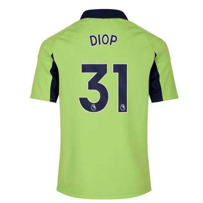 Diop 31 Fulham Soccer Club Sophisticated Away Game Jersey (Kids)
