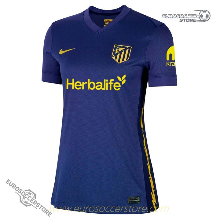 Atletico Madrid Women's Away Football Jersey for the 25-26 Season