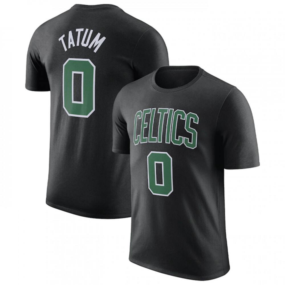 Durable Boston Celtics Jayson Tatum0 Black Jersey - - Fan Favorite