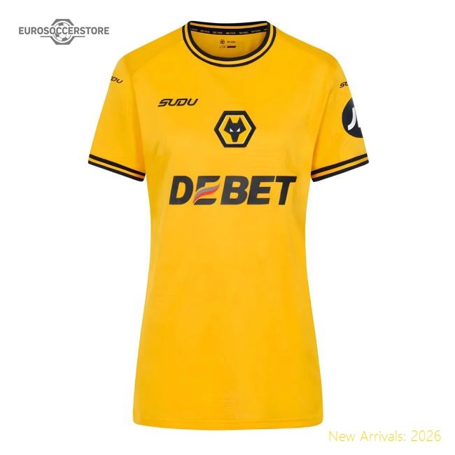 Authentic 2024-2025 Wolves Home Shirt (womens) - Premium Quality Baby