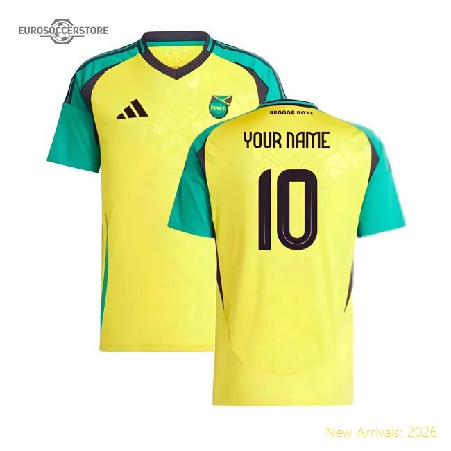 Official Jamaica Womens 20242025 Home Jersey () Slim Quickdry