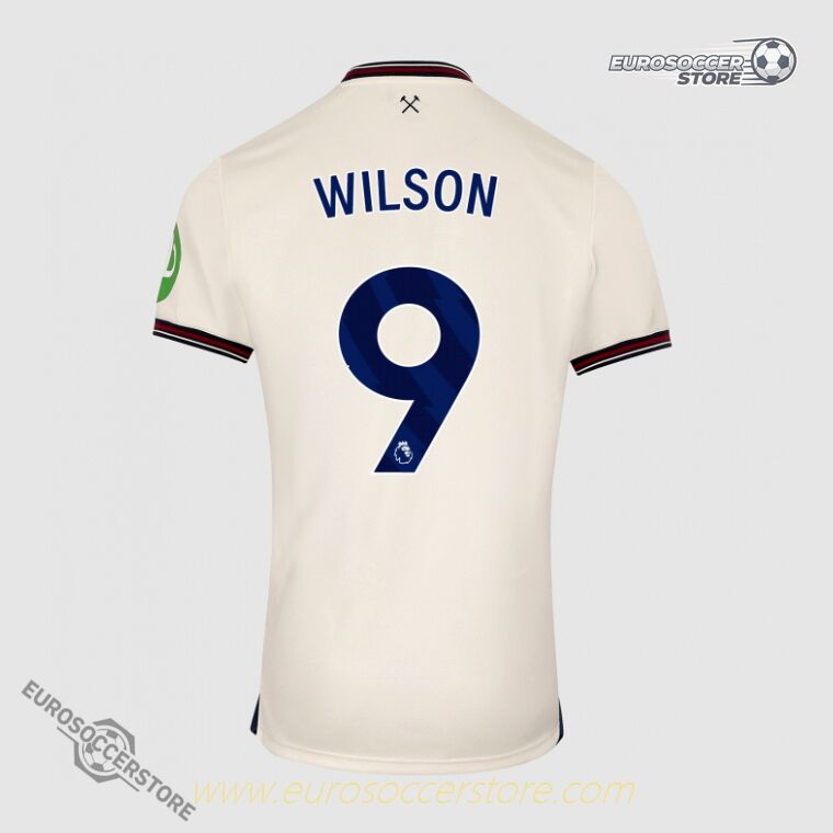 West Ham United 25-26 Season Away Jersey - WILSON 9