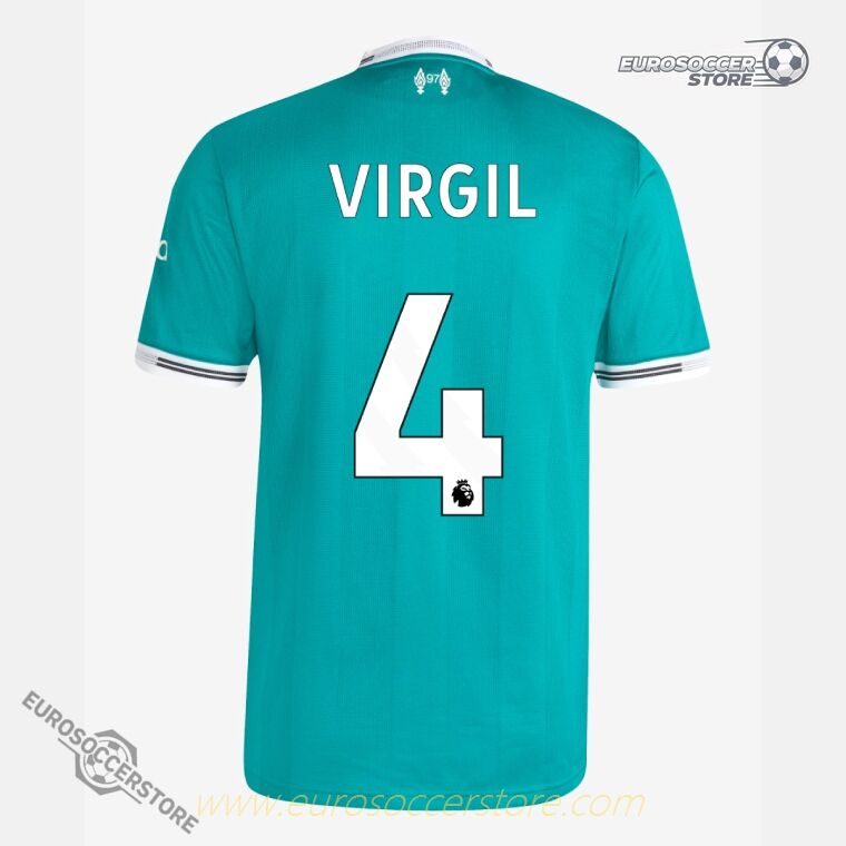 VIRGIL 4 Third Jersey of Liverpool for 25-26 Season (Player Version)