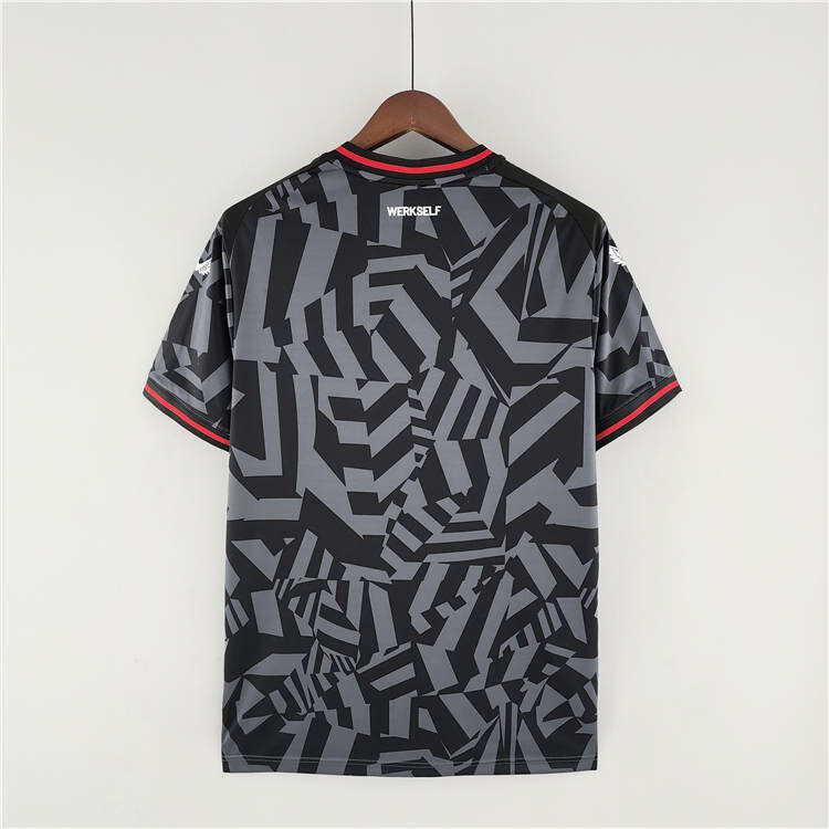 Bayer Leverkusen 2223 Third Black Soccer Jersey Football Shirt -