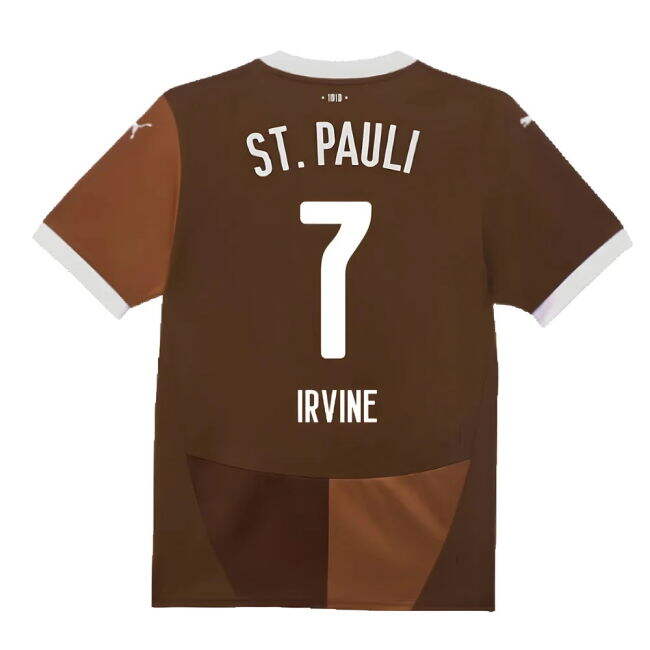 St Pauli 2024-2025 Home Shirt