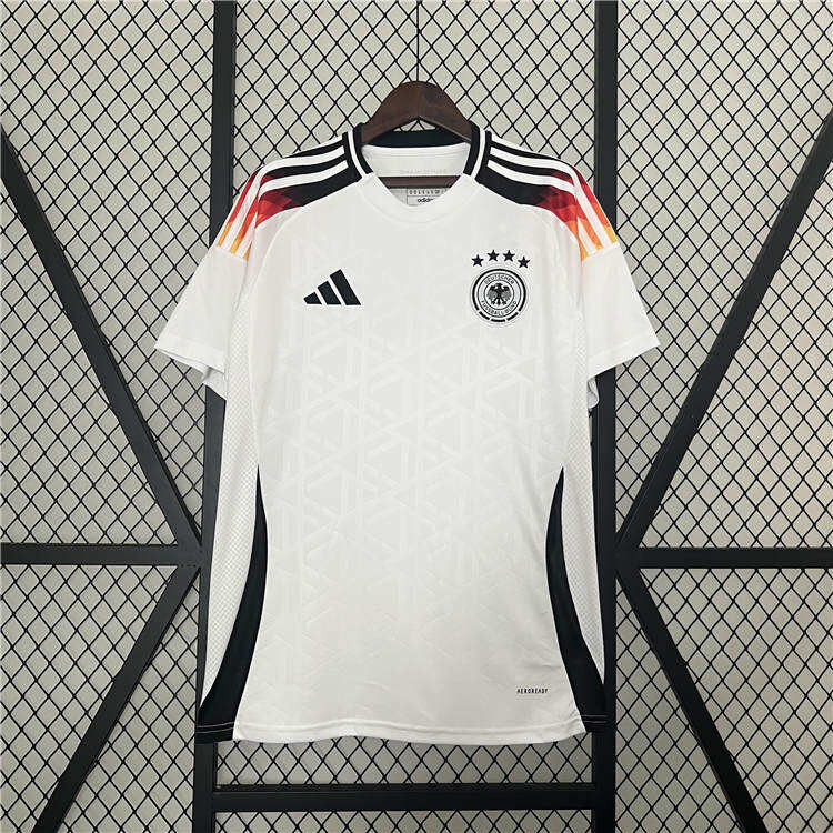 UEFA Euro 2024 Germany Home White Soccer Jersey Football Shirt -