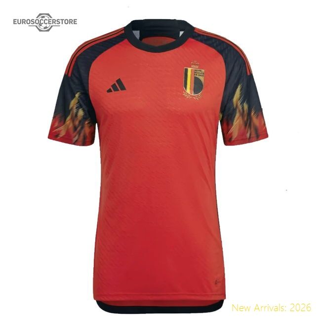 Belgium 2022-2023 Authentic Home Shirt (bel) Movement Slim