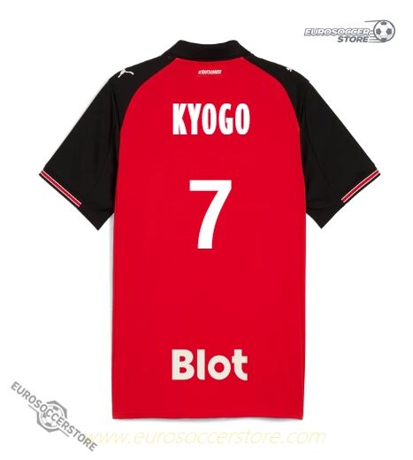 KYOGO 7 Home Jersey for Rennais 25-26 Season
