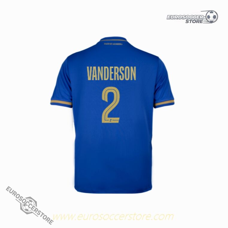 AS Monaco 25-26 Season Away VANDERSON Number 2 Football Jersey