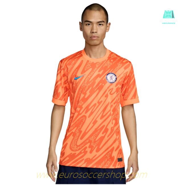 2024-2025 Chelsea Home Goalkeeper Shirt (Orange)