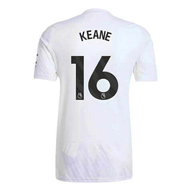 Women's 2025-2026 Man Utd Away Shirt (Keane 16)