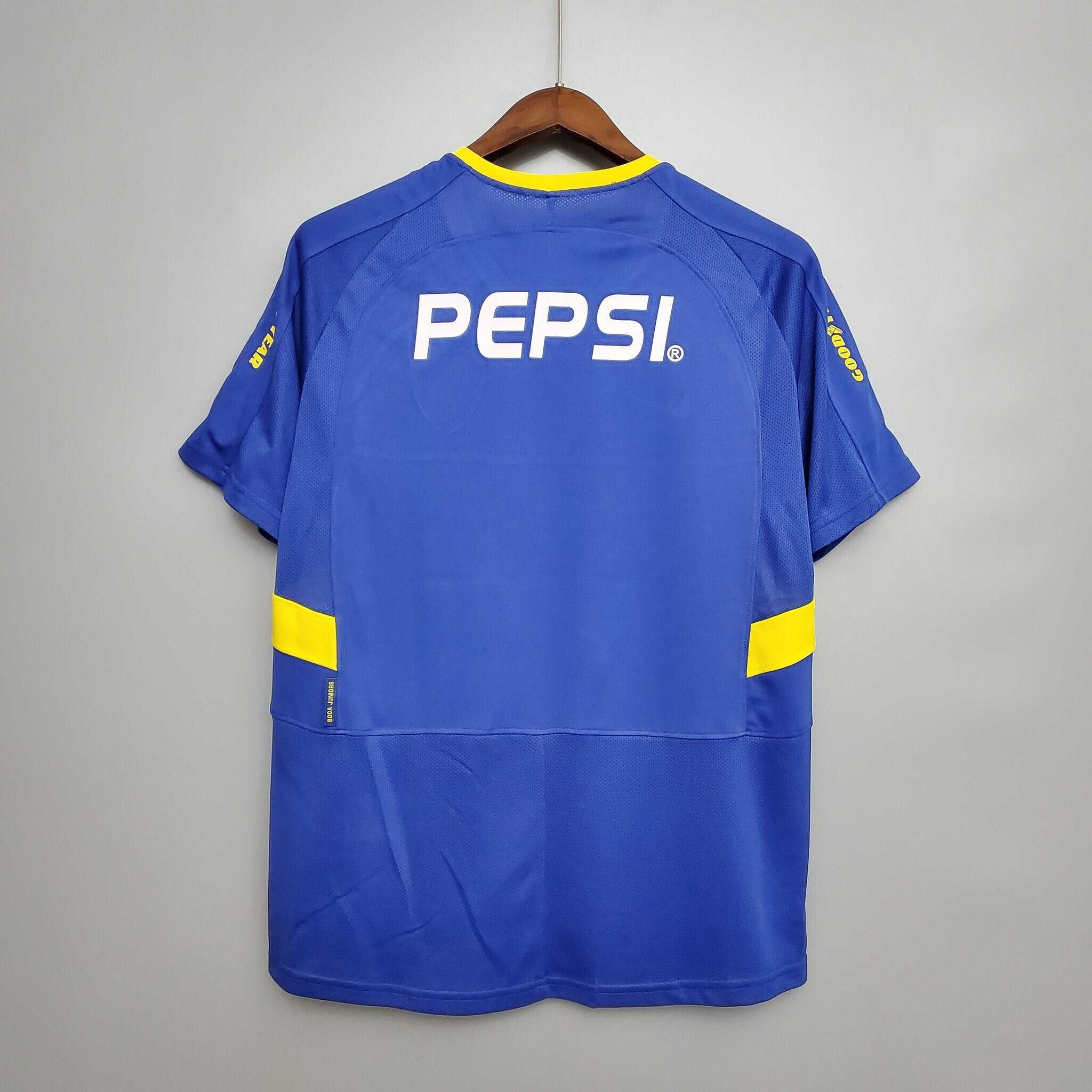 2003-2004 Boca Juniors home kit