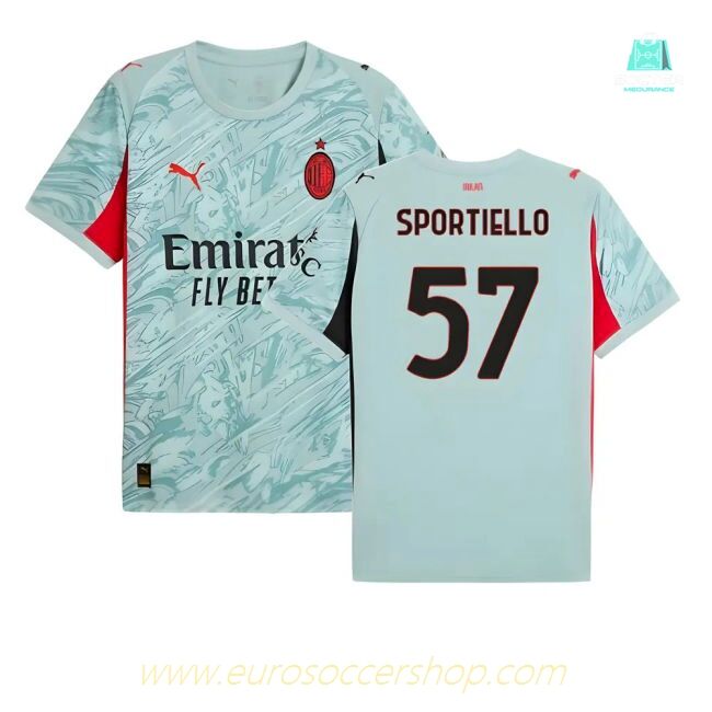 2025-2026 AC Milan Home Goalkeeper Shirt (Modern Mint) (SPORTIELLO 57)