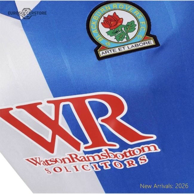 Official 2025-2026 Blackburn Rovers Home Shirt - Premium Quality