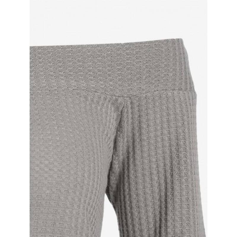 Off The Shoulder Knit Top AK6154