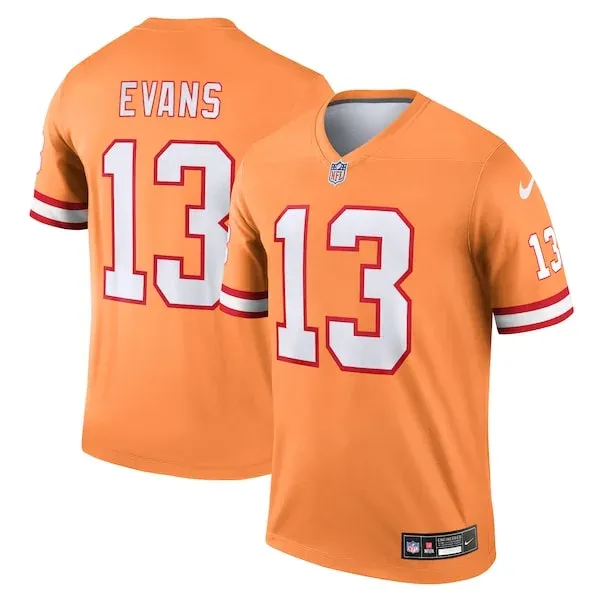 None Mike Evans  Jersey - Orange | NFL Player Jersey | NFL Football