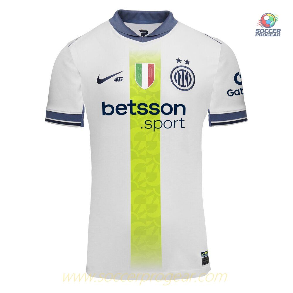Inter Milan Away Youth Football Kit Soccer Football Shirt 2024-2025 Season Special Edition VR46