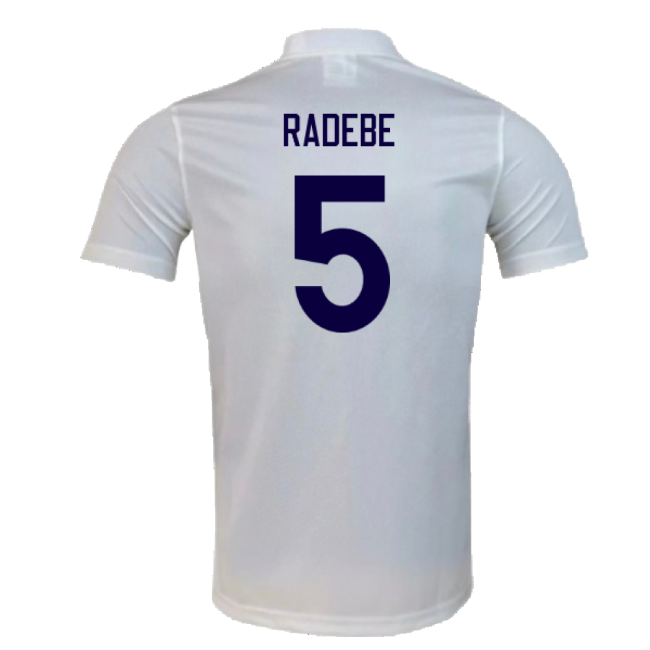 Leeds United 1995-1996 Home Shirt (Excellent) (Radebe 5) - high qua...