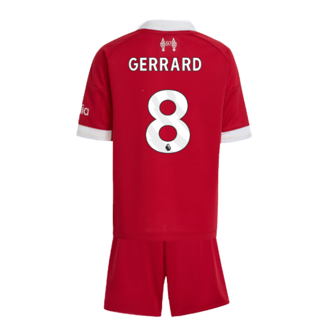 Liverpool Official Home Football Shirt 2025-20 Gerrard 8 L M