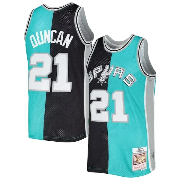 Tim Duncan SAS Swingman Jersey - premium NBA - Black casual casual