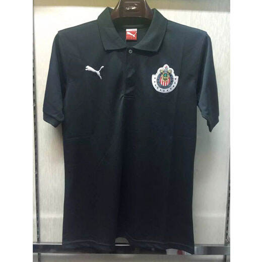 Licensed Comfort Fit Chivas Black 201718 Polo Jersey Shirt