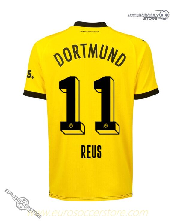 Borussia Dortmund Reus 11 Home Shirt 23-24 Season
