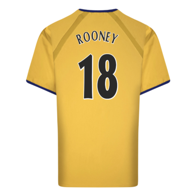 Trendy Everton 2003 Anniversary Retro Away Shirt (Rooney 18) for Su...