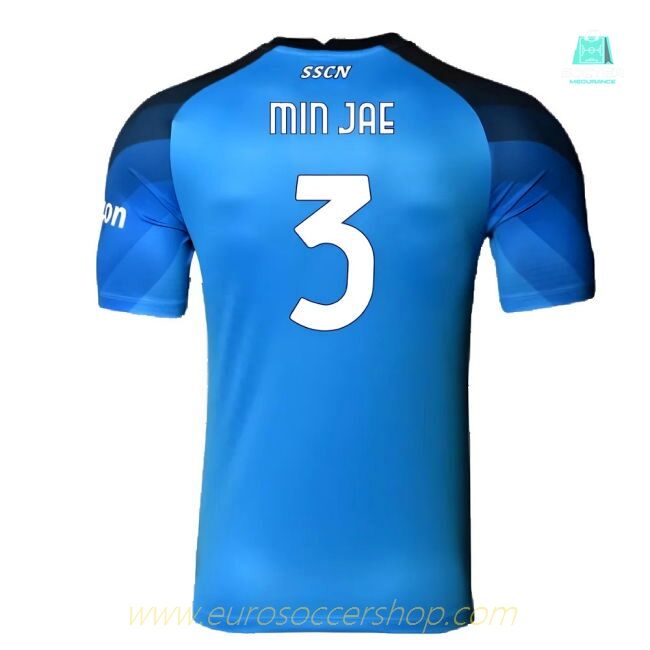 Napoli 2022-23 Player Issue Home Shirt (3XL) (Min Jae 3) (Excellent)