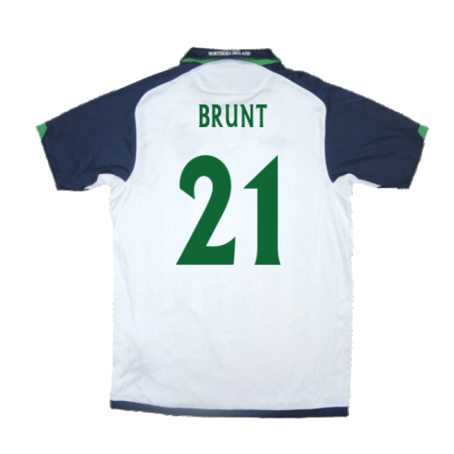 Elite Style Ireland Away Player Jersey 2009-2010 (Brunt 21)