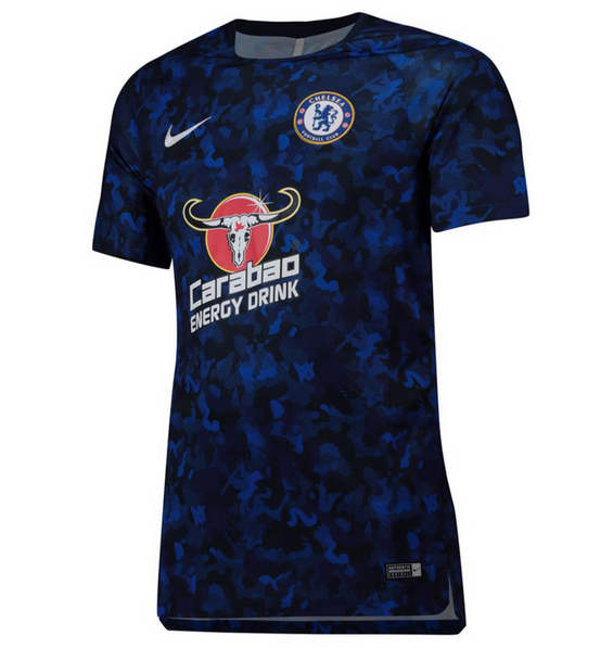 2019-20 CHELSEA BLUE TRAINING SHIRT - Official Replica 5485