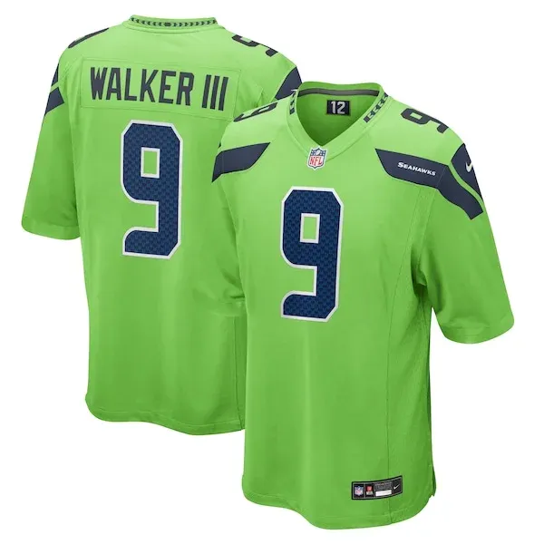 Seattle Seahawks Game NFL Jersey - Green | High-Quality Football Ap...