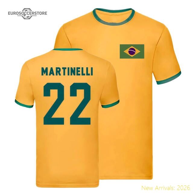 Football Brazil High-performance T-shirt (2024-2025) Style