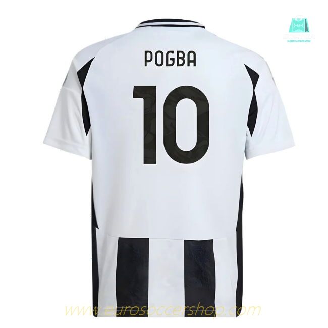 2024-2025 Juventus Home Shirt (Kids) (Pogba 10)