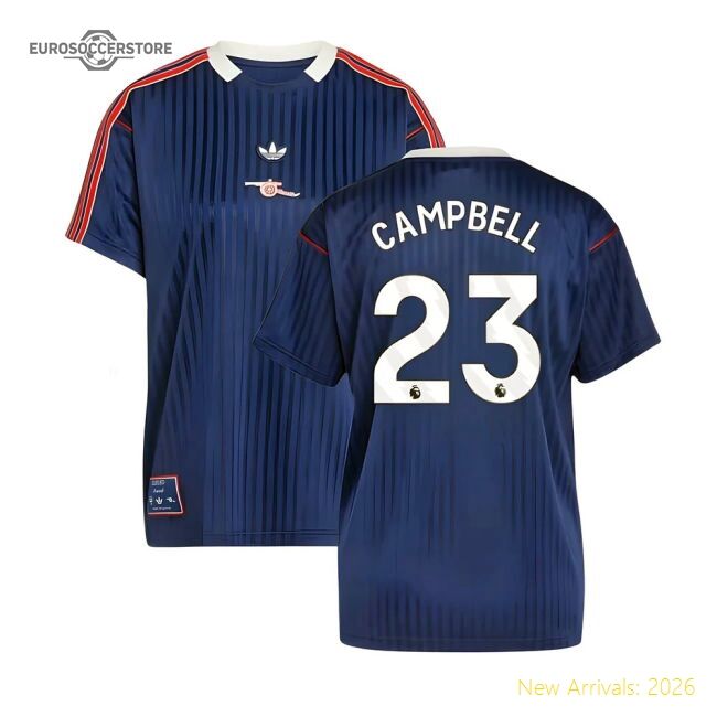 Premium Arsenal Terrace Icons Shirt (navy) (campbell 23) - Premium