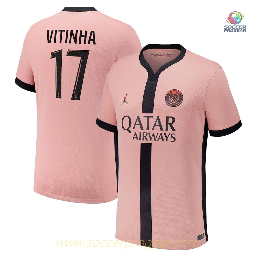 PSG Premium Third Team Shirt 2024-25 Edition Vitinha