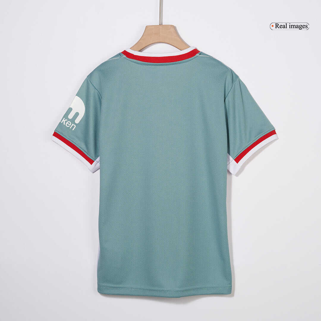 Kid's Atletico Madrid Away Soccer Jersey Kit(Jersey+Shorts+Socks) 2024