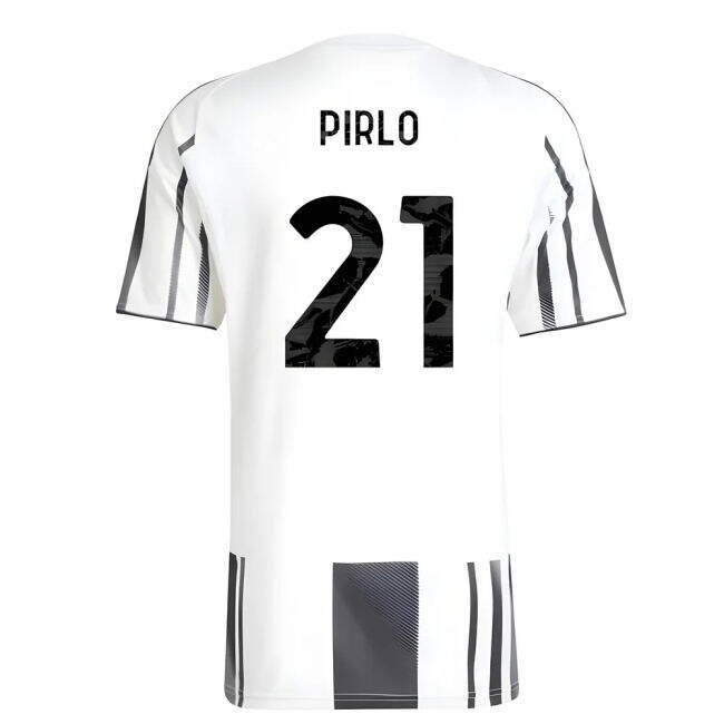 2025-2026 Juventus Home Modern Shirt (Pirlo 21) Reinforced Seams